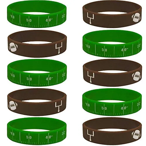 20 pcs Wristband Party Favors (Football, Kids)