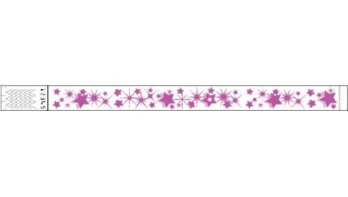 3/4" Tyvek® Wristbands - Little Stars