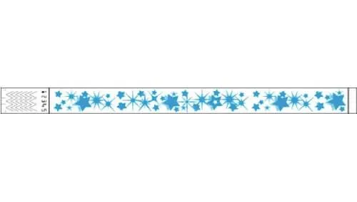 3/4" Tyvek® Wristbands - Little Stars