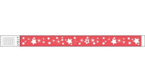 3/4" Tyvek® Wristbands - Little Stars