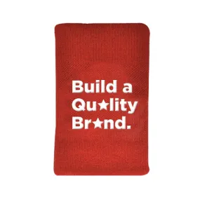 5?  2-Ply  Heavyweight Knit-In Design Wristband (Q165611)