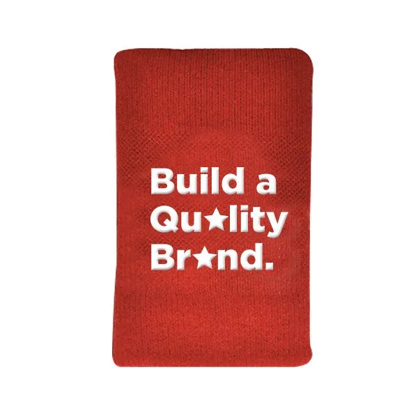 5?  2-Ply  Heavyweight Knit-In Design Wristband (Q165611)