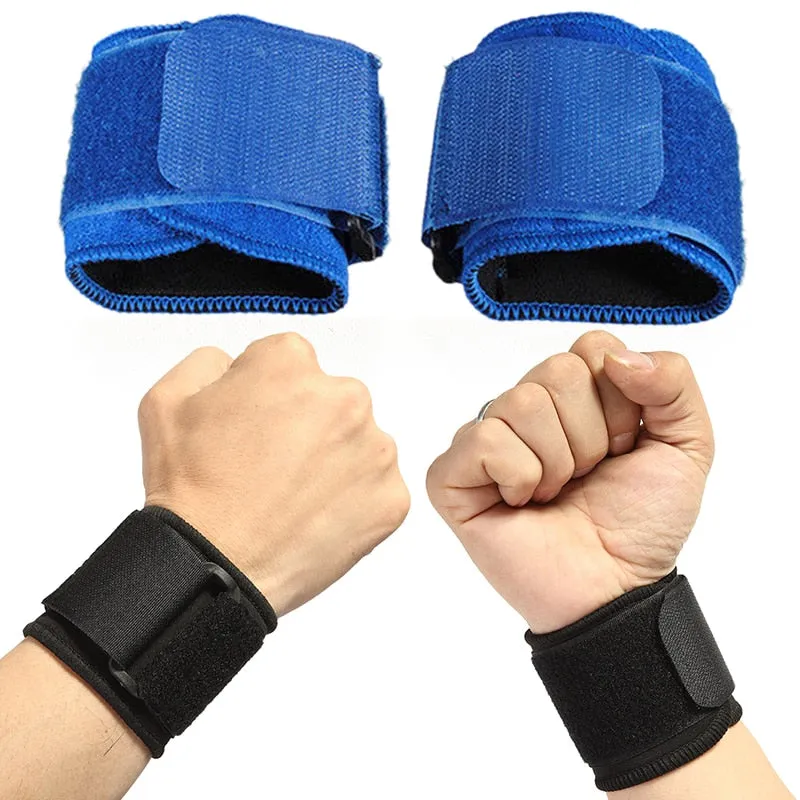 Adjustable Soft Wristbands Wrist Support Bracers