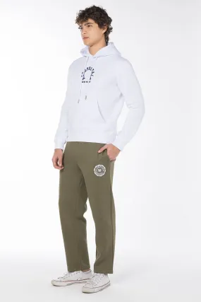 AEROPOSTALE NY SHIELD JOGGER SWEATPANTS-WILDCAT KHAKI
