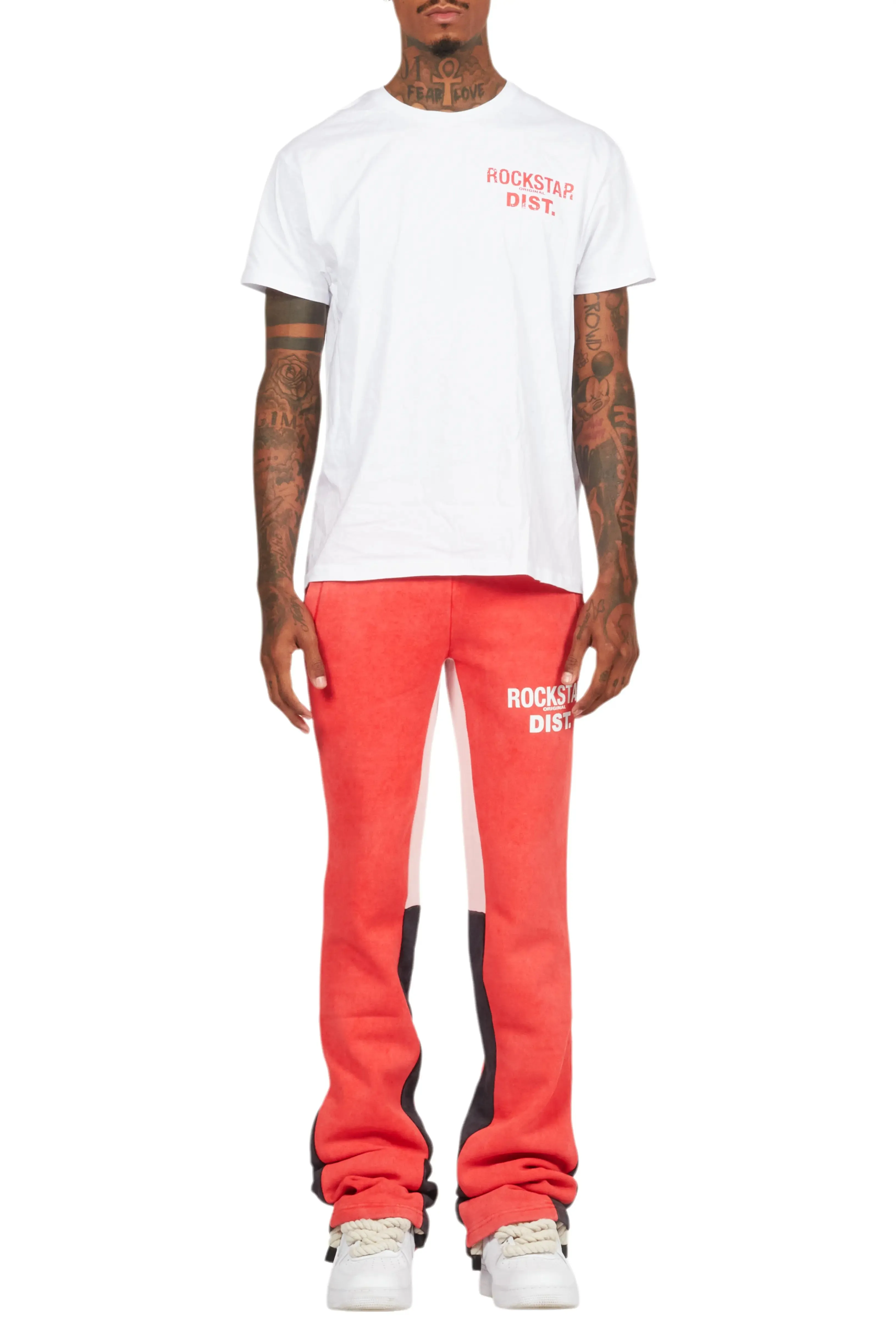 Alpine Vintage Red Baggy Pant