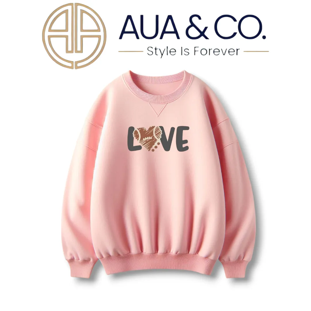 AUA&CO Pack Of 3 Women Sweatshirts - Black, Pink, Cream Beige With Unique Prints 🌸 |