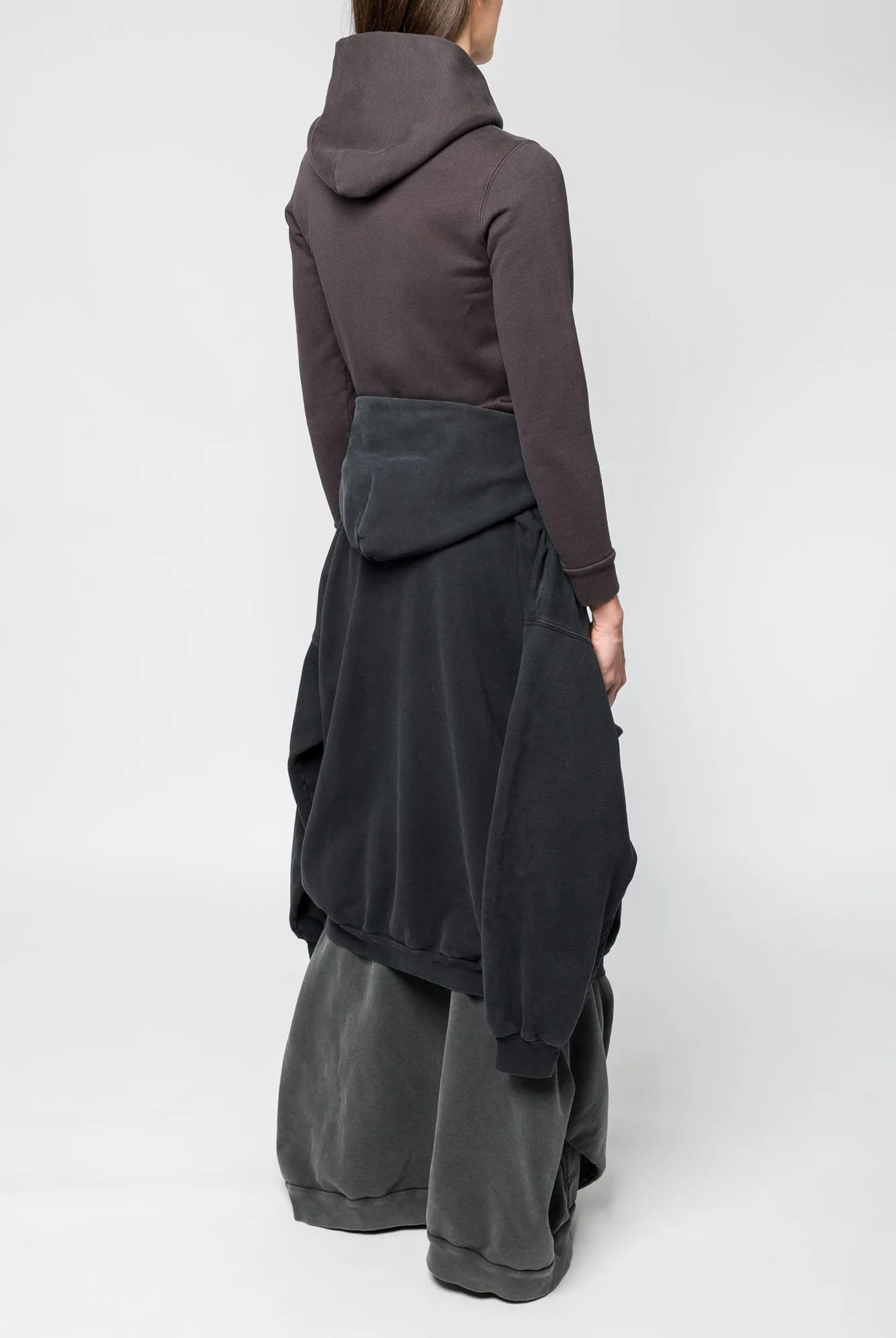 Balenciaga Hoodie Maxi Dress