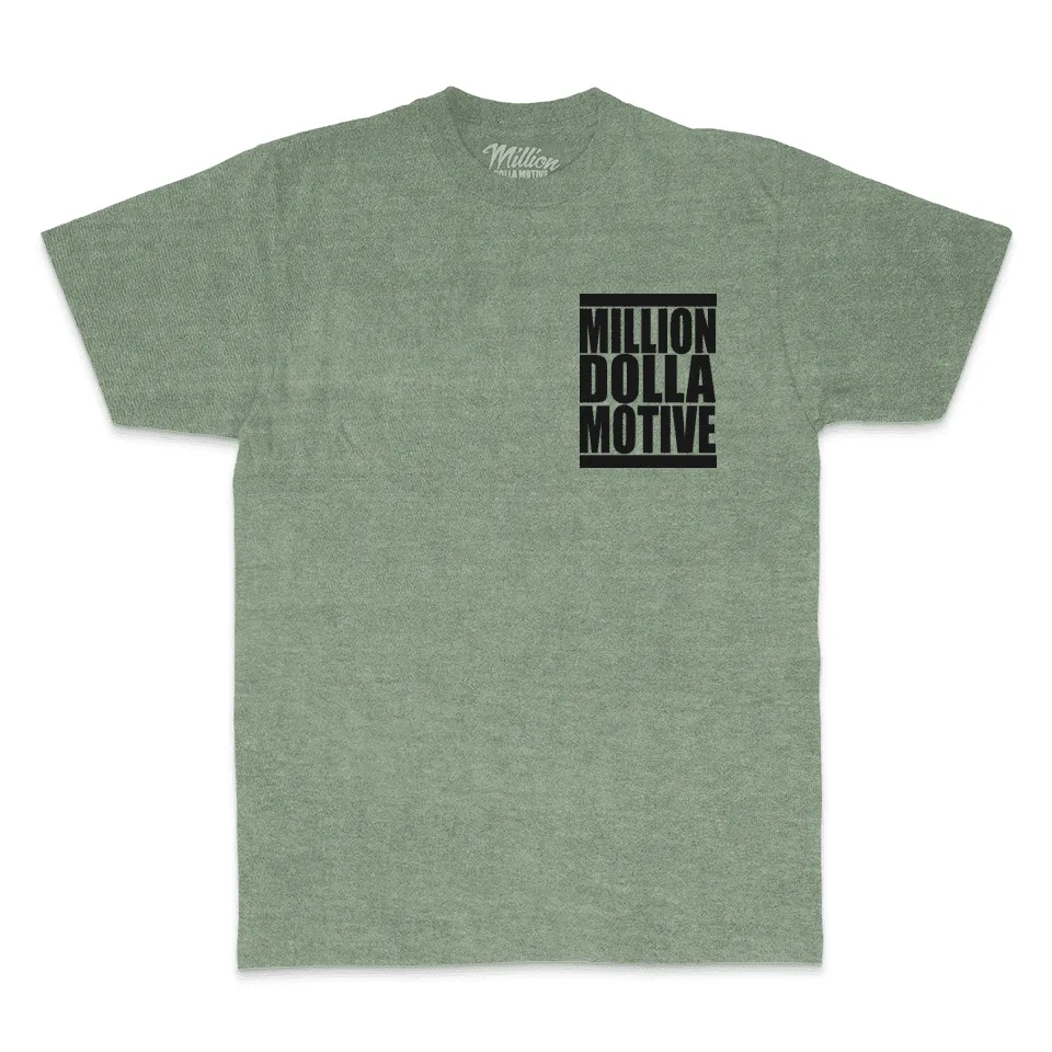 Beautiful Life - Olive Vintage Dye T-Shirt
