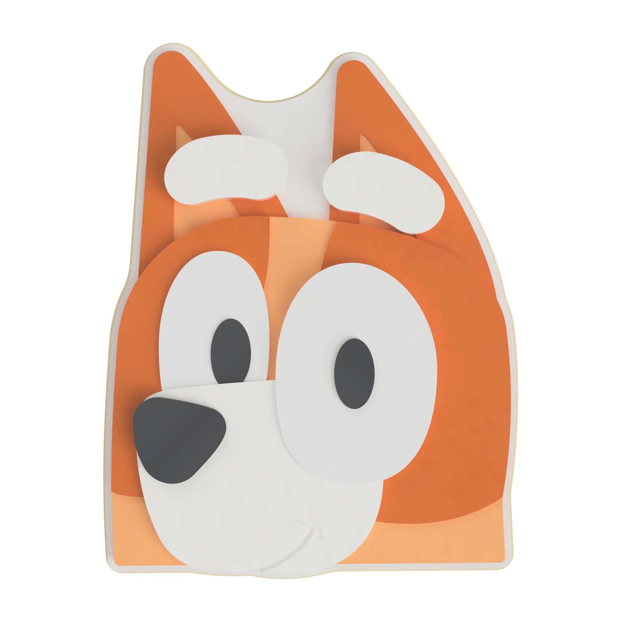 Bingo Face Layered Cookie Cutter