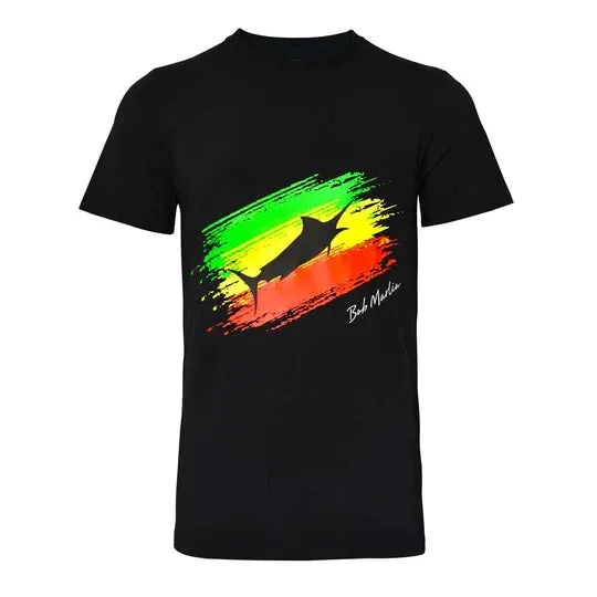 BOB MARLIN GEAR Men's T-Shirt Rasta Flag
