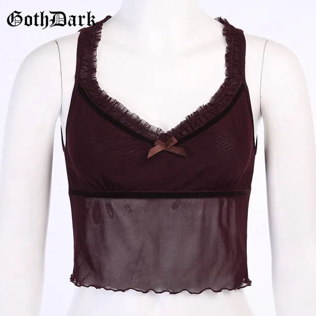 Bodycon Gothic Women Tank Top