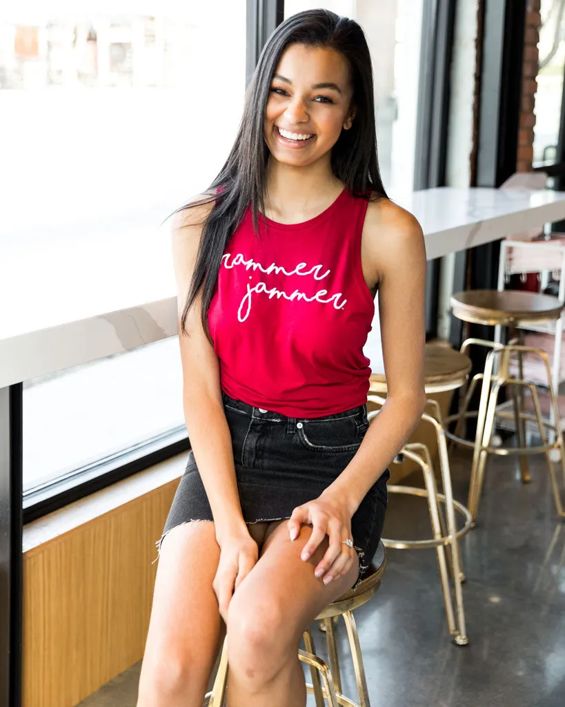 Bulldogs Pride Script Open Back Tank
