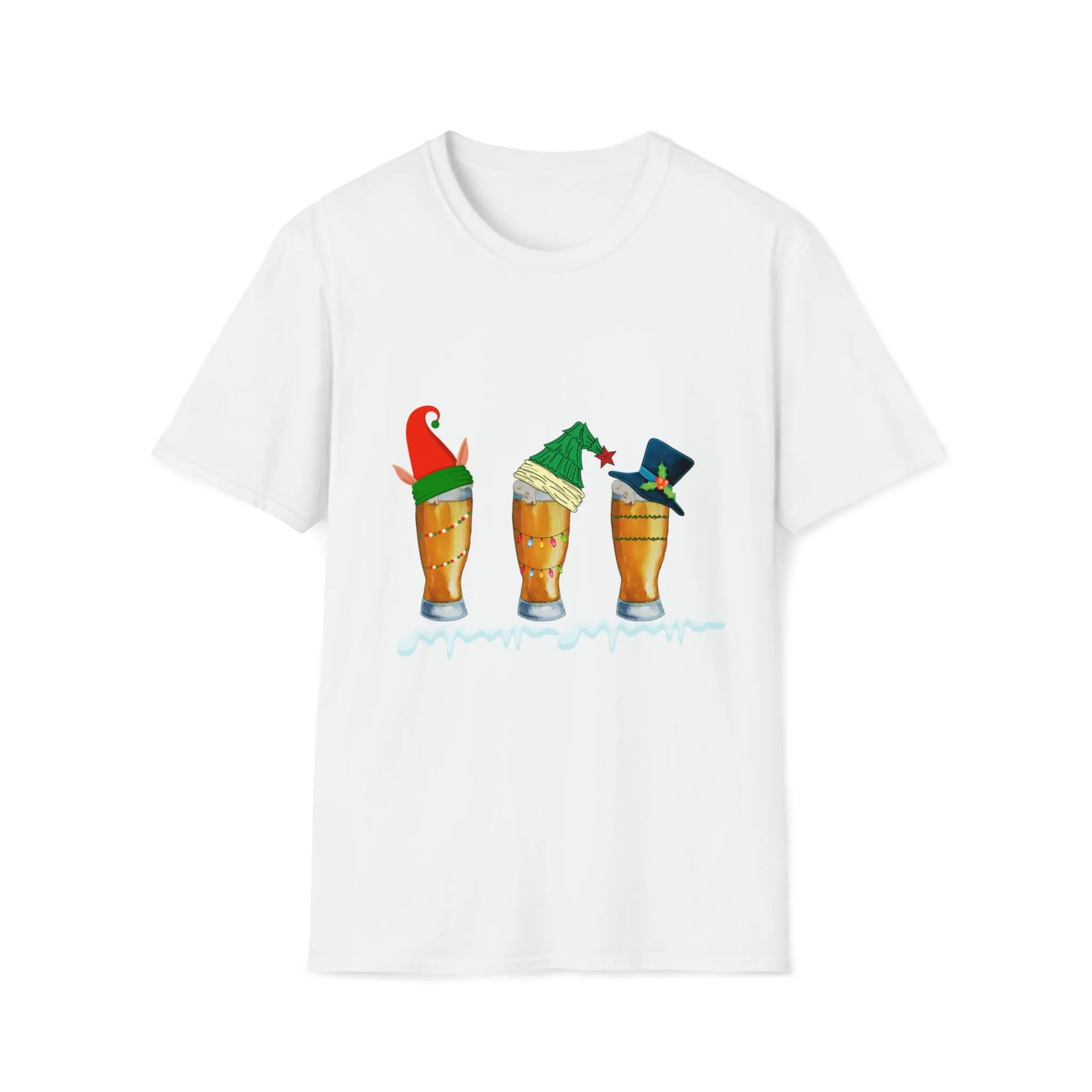 Christmas Beer Shirt, Christmas Drinking Shirt, Beer Lover Gift, Christmas Party Shirt, Christmas Spirit Shirt, Santa Beer Shirt, Xmas Gift