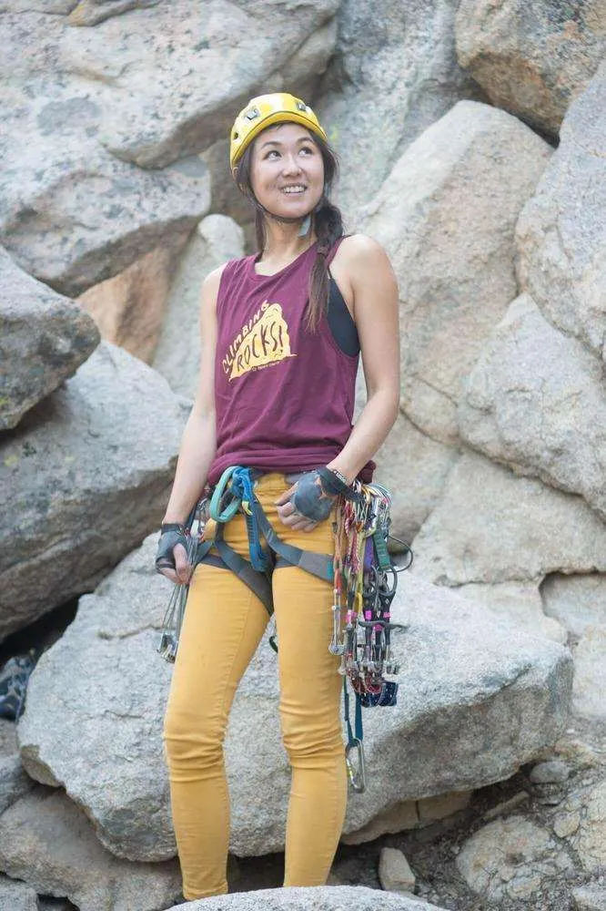 Climbing Rocks! — Women's Muscle Tank Top