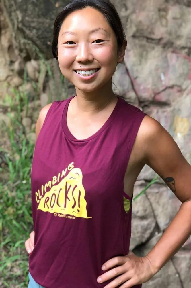 Climbing Rocks! — Women's Muscle Tank Top