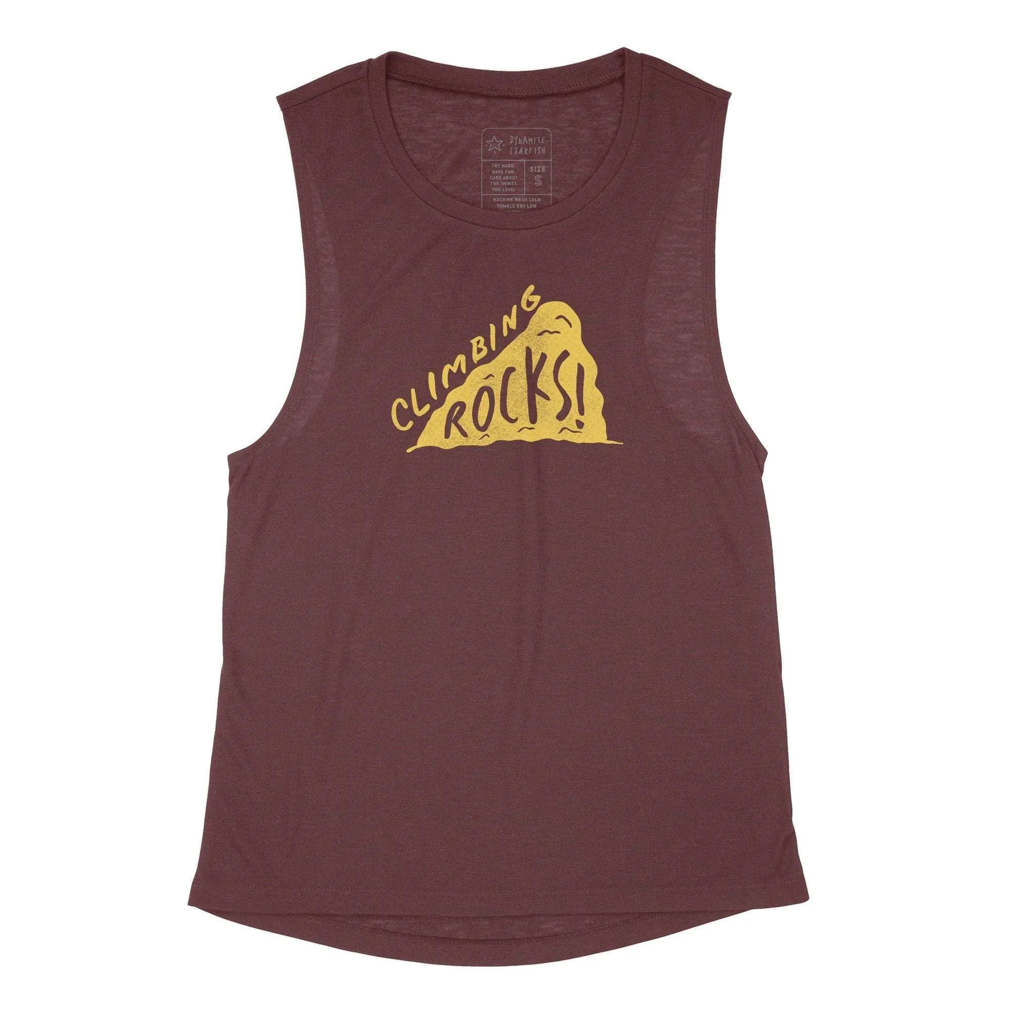 Climbing Rocks! — Women's Muscle Tank Top