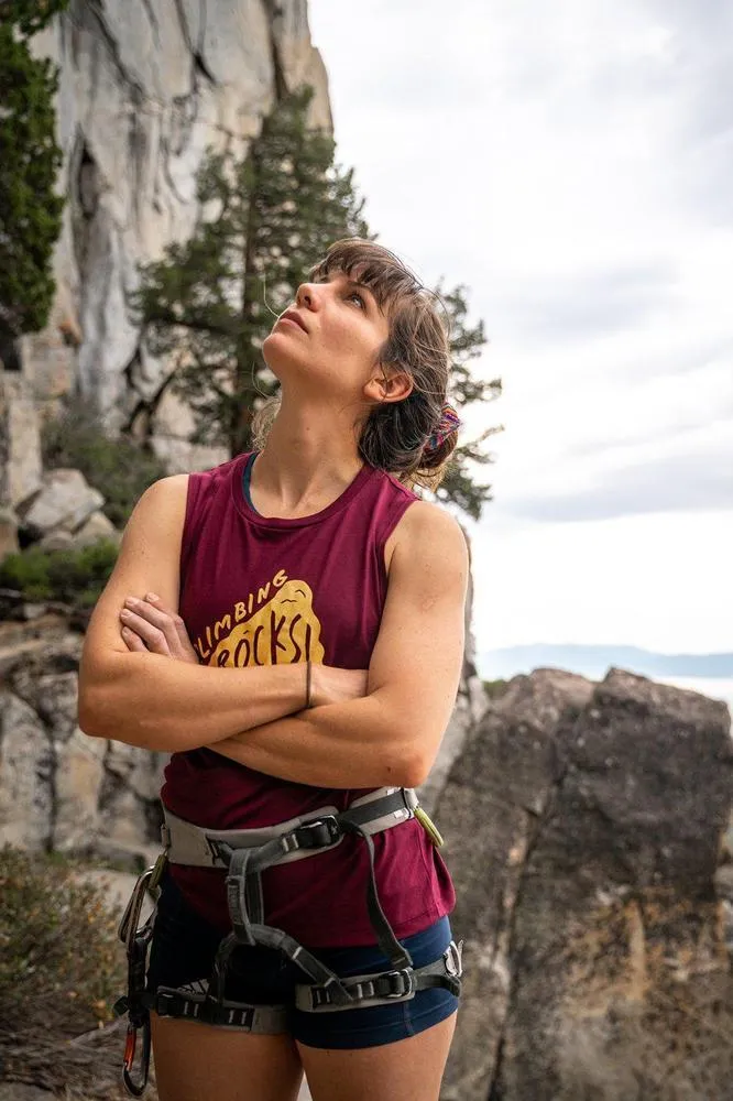 Climbing Rocks! — Women's Muscle Tank Top