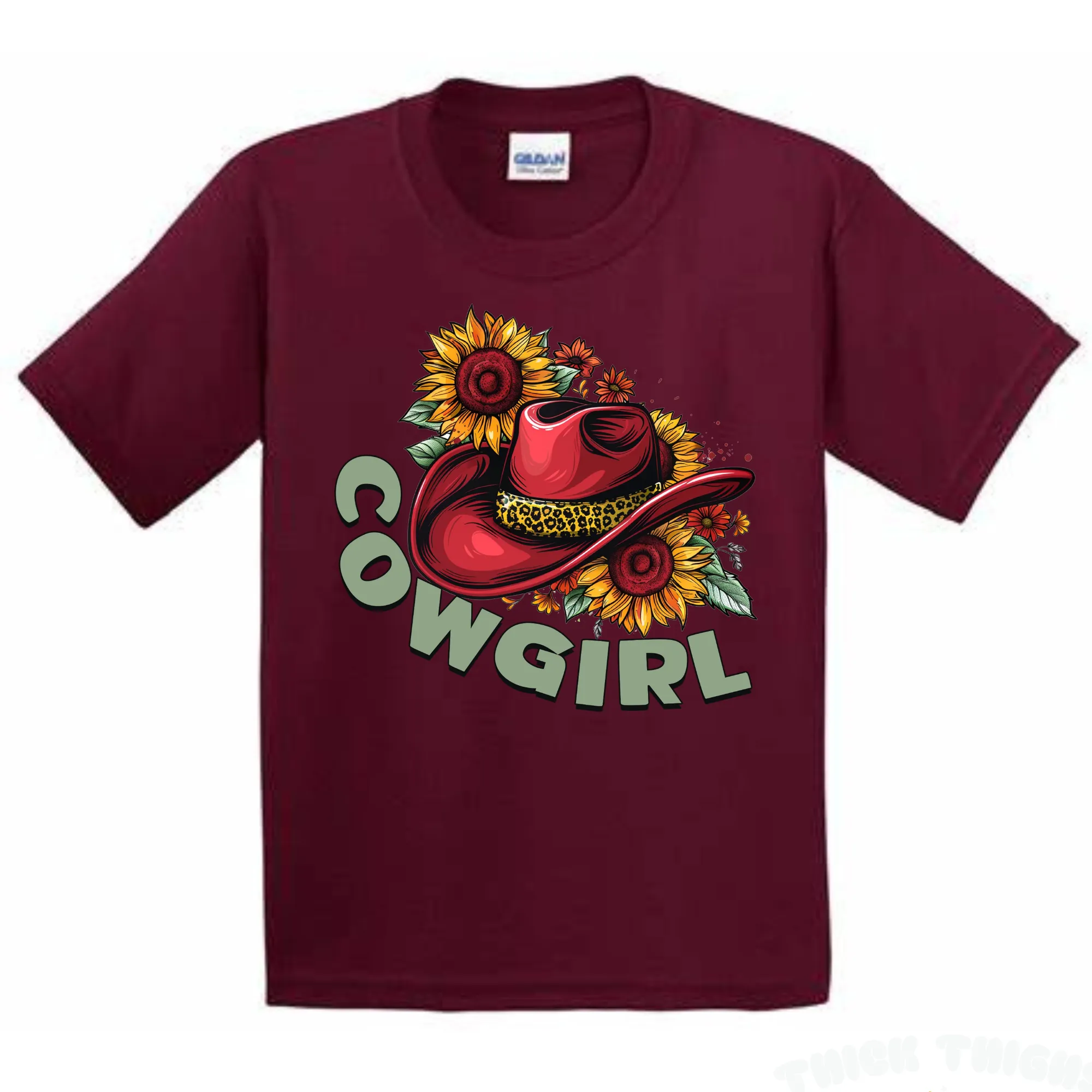 Cowgirl T-Shirt - Unisex Youth & Adult Sizes
