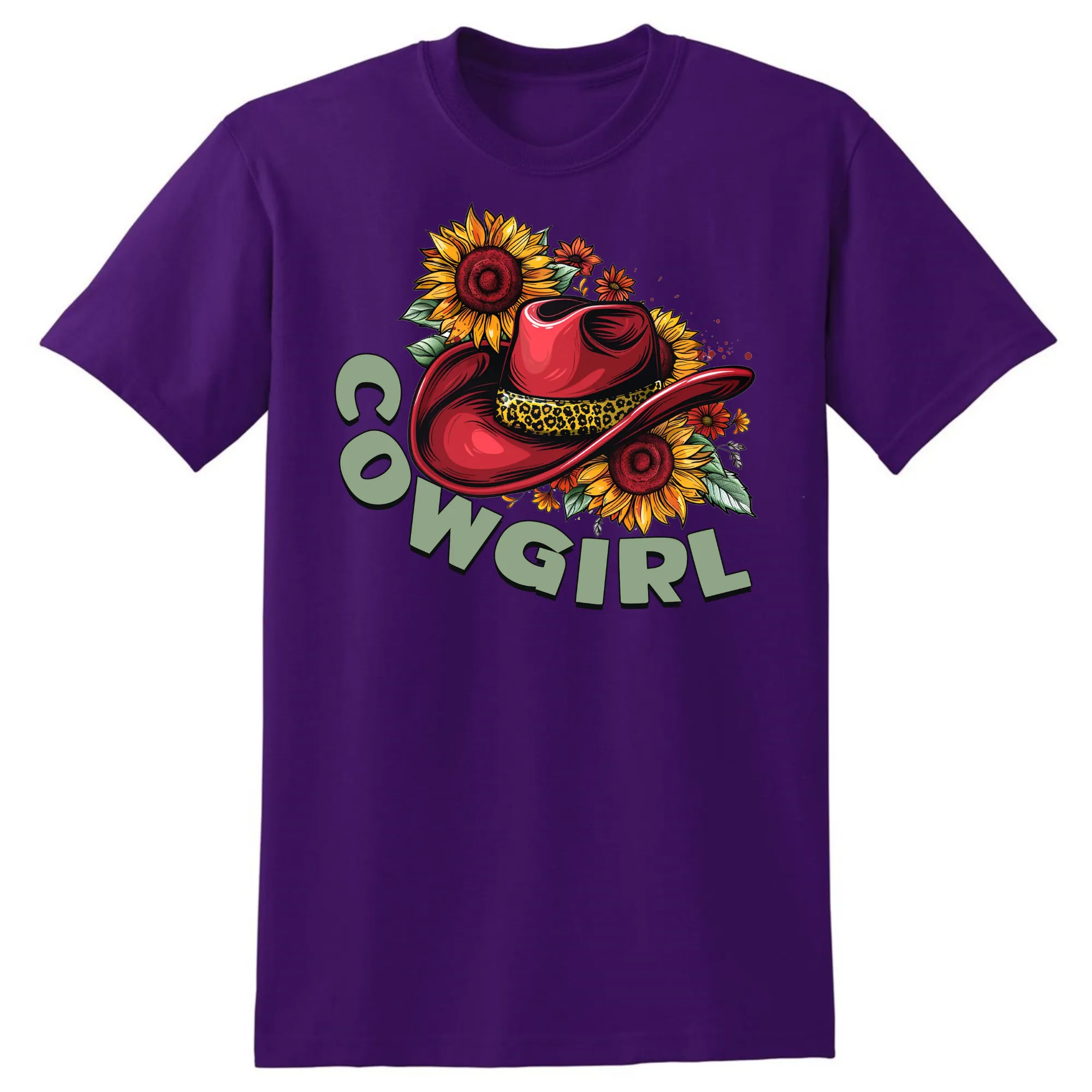 Cowgirl T-Shirt - Unisex Youth & Adult Sizes