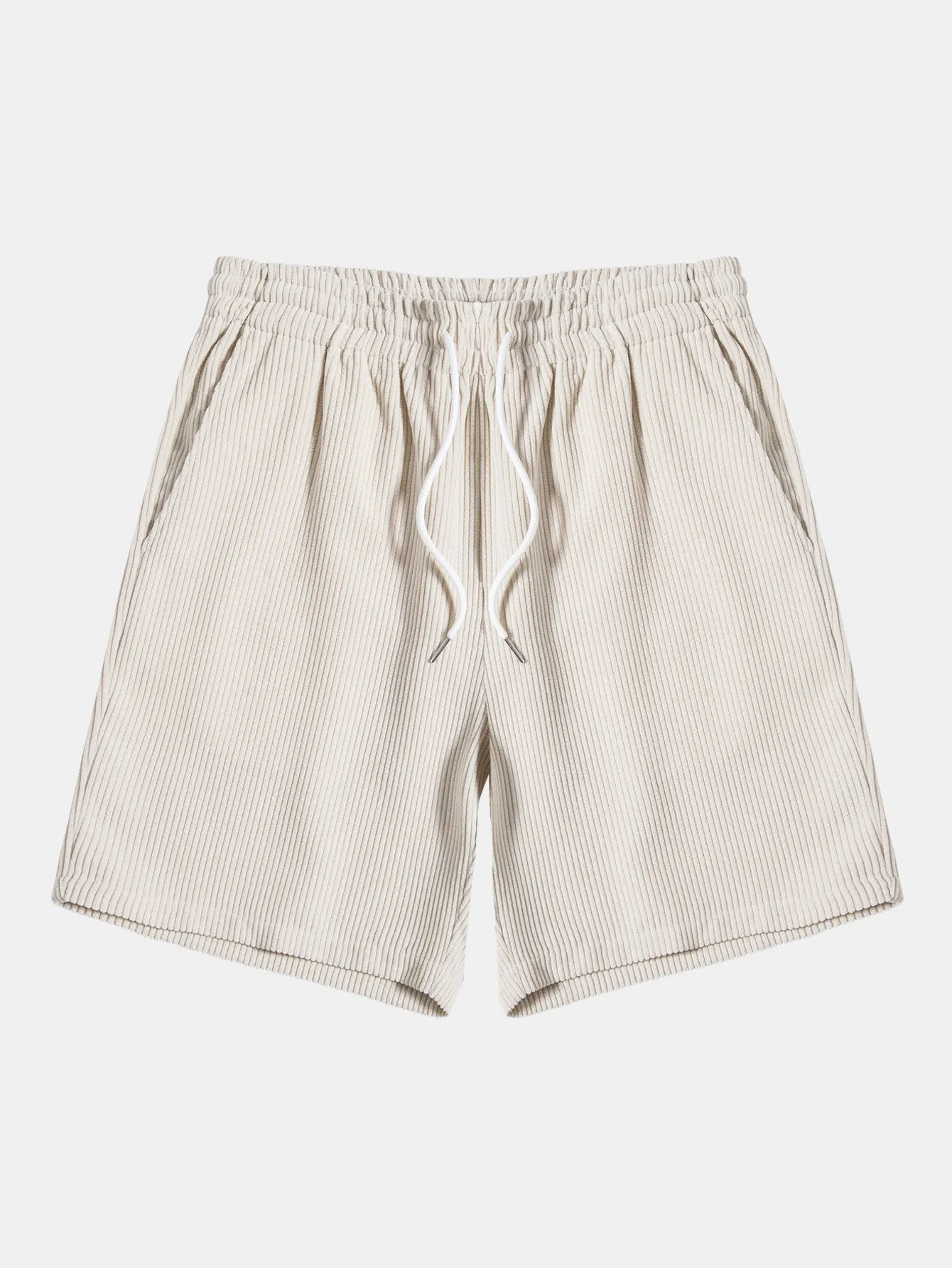 Create Adam Print Heavy Weight Oversize T-Shirt & Corduroy Shorts