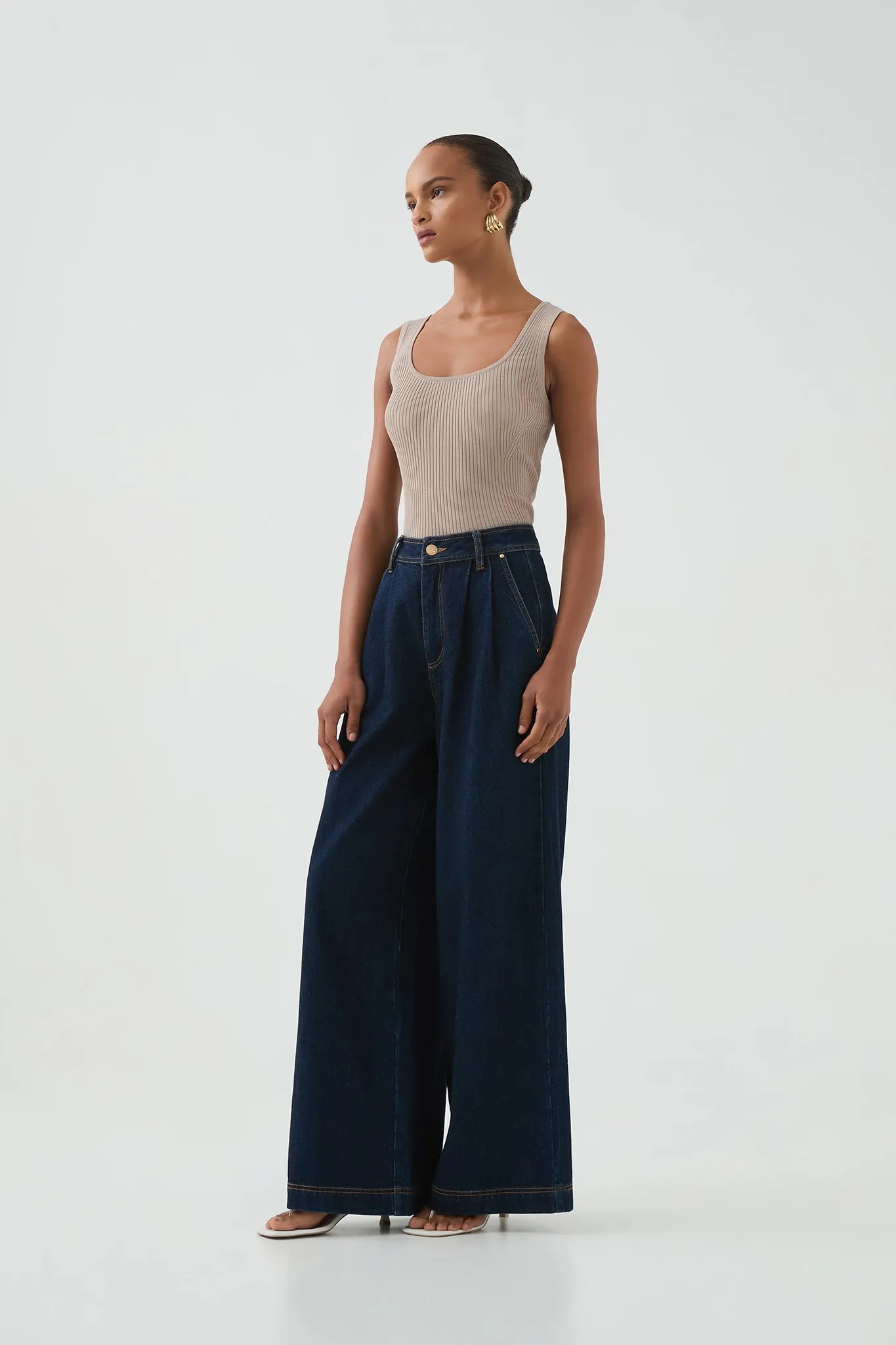 Deia Rib Knit Top