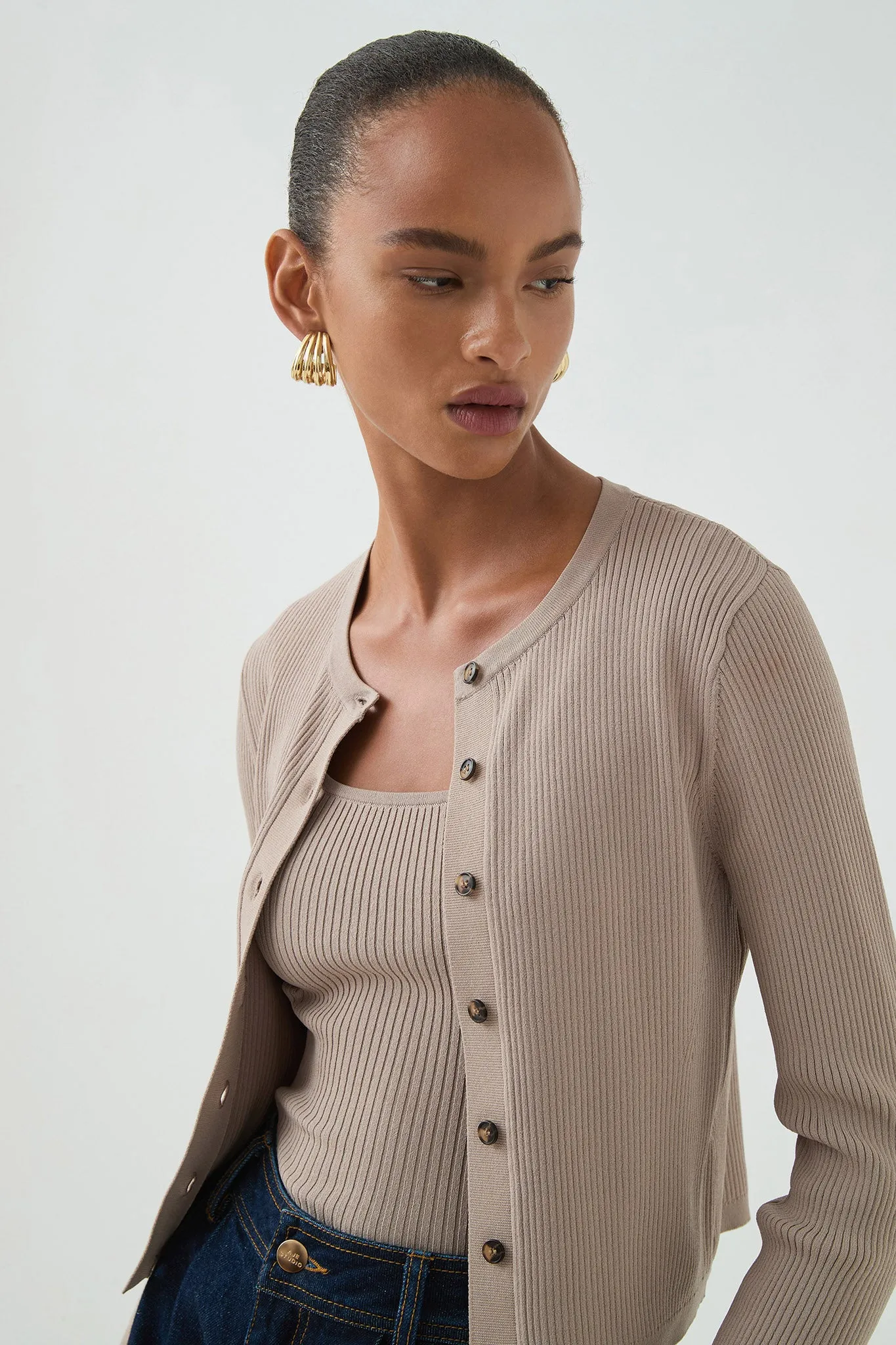 Deia Rib Knit Top