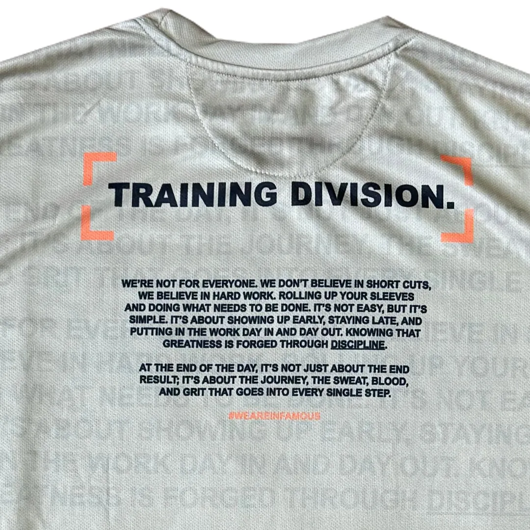 DryFit Tech T-Shirt - Training Division (Tan)