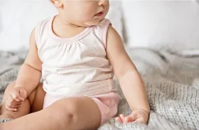 Dusty Pink Tank & Heart Bloomer Set