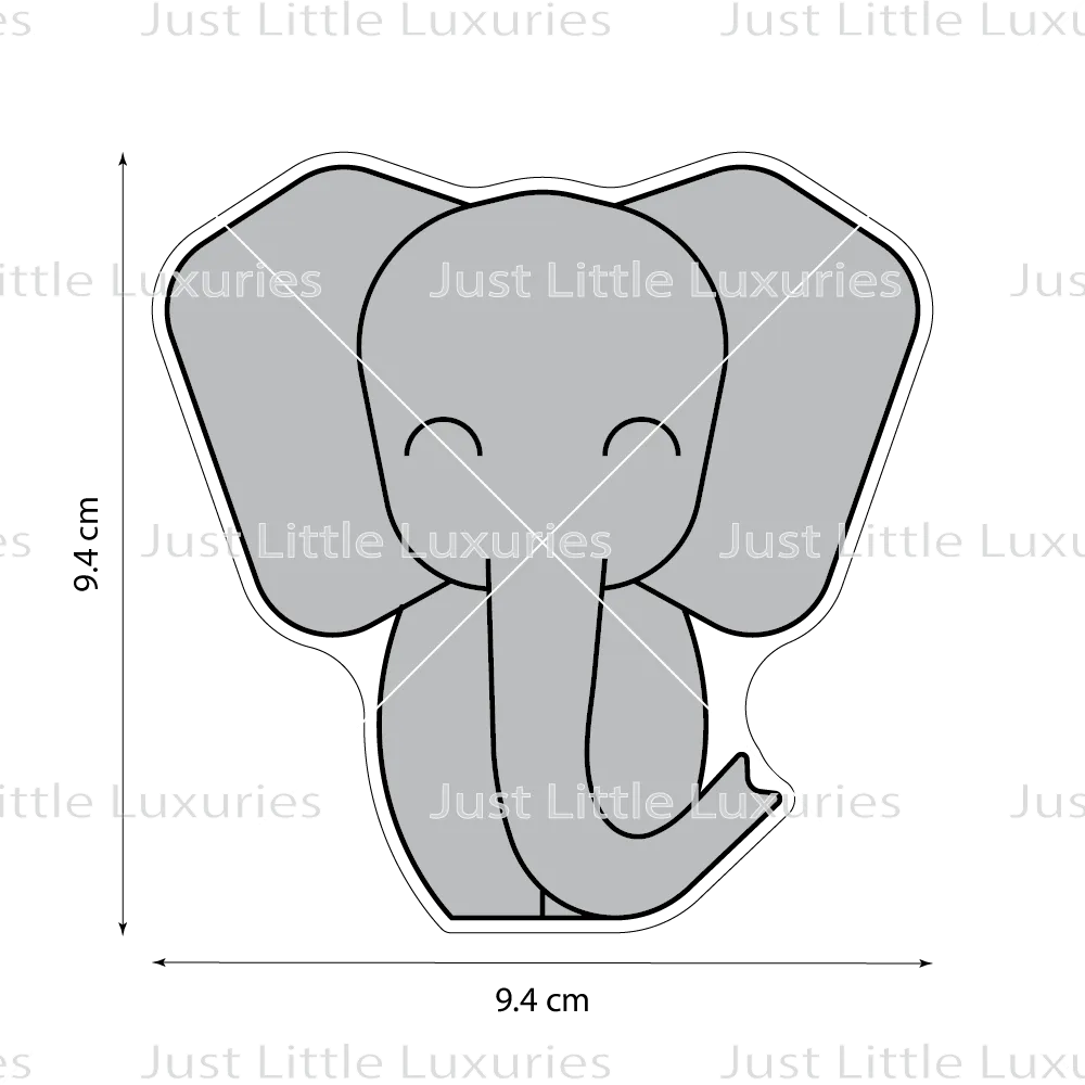 Elephant Layered Cookie Cutter
