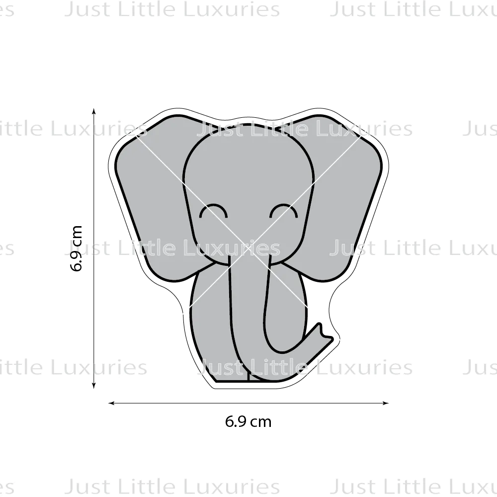 Elephant Layered Cookie Cutter