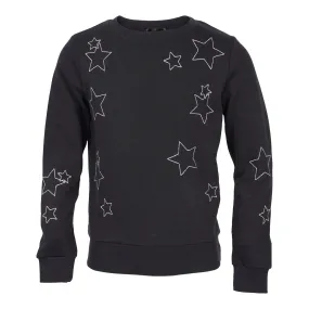 Embroidery Star Crew Sweatshirt