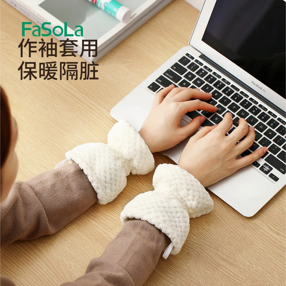 FaSoLa Face Washing Wristbands - Light Brown, 2 Pieces