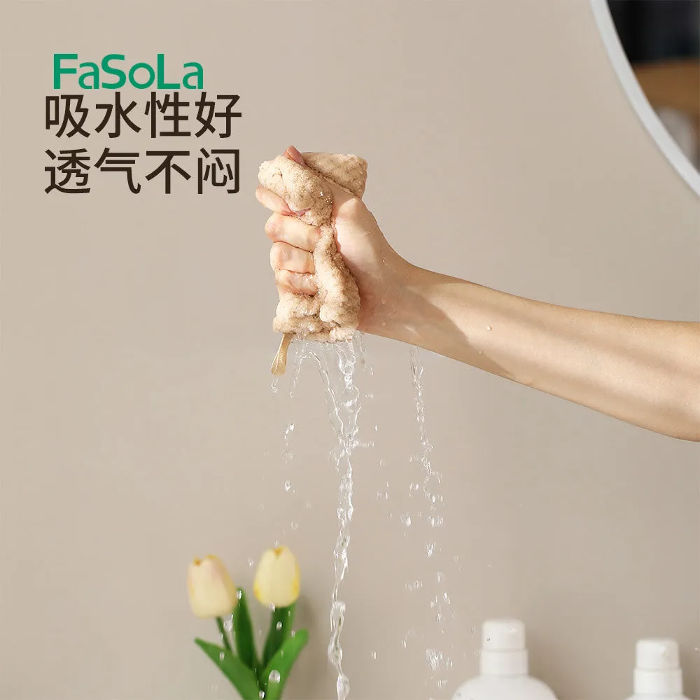 FaSoLa Face Washing Wristbands - Light Brown, 2 Pieces