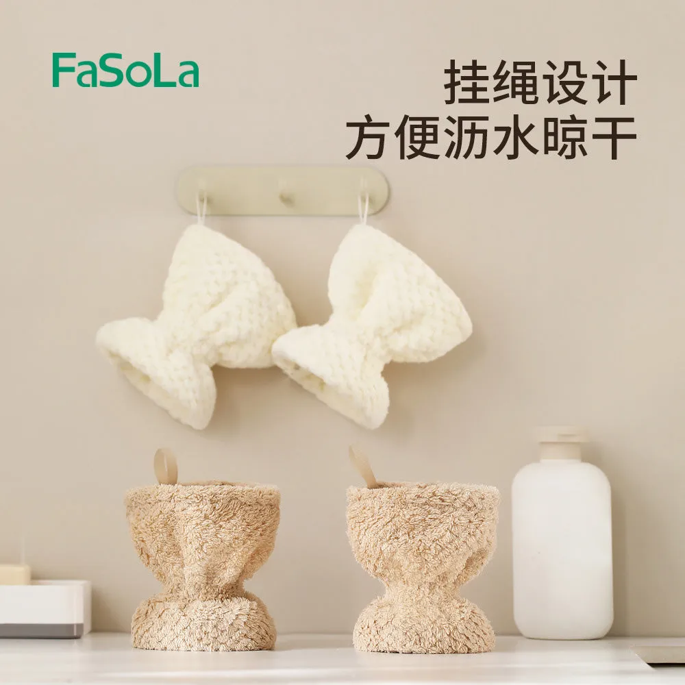 FaSoLa Face Washing Wristbands - Light Brown, 2 Pieces