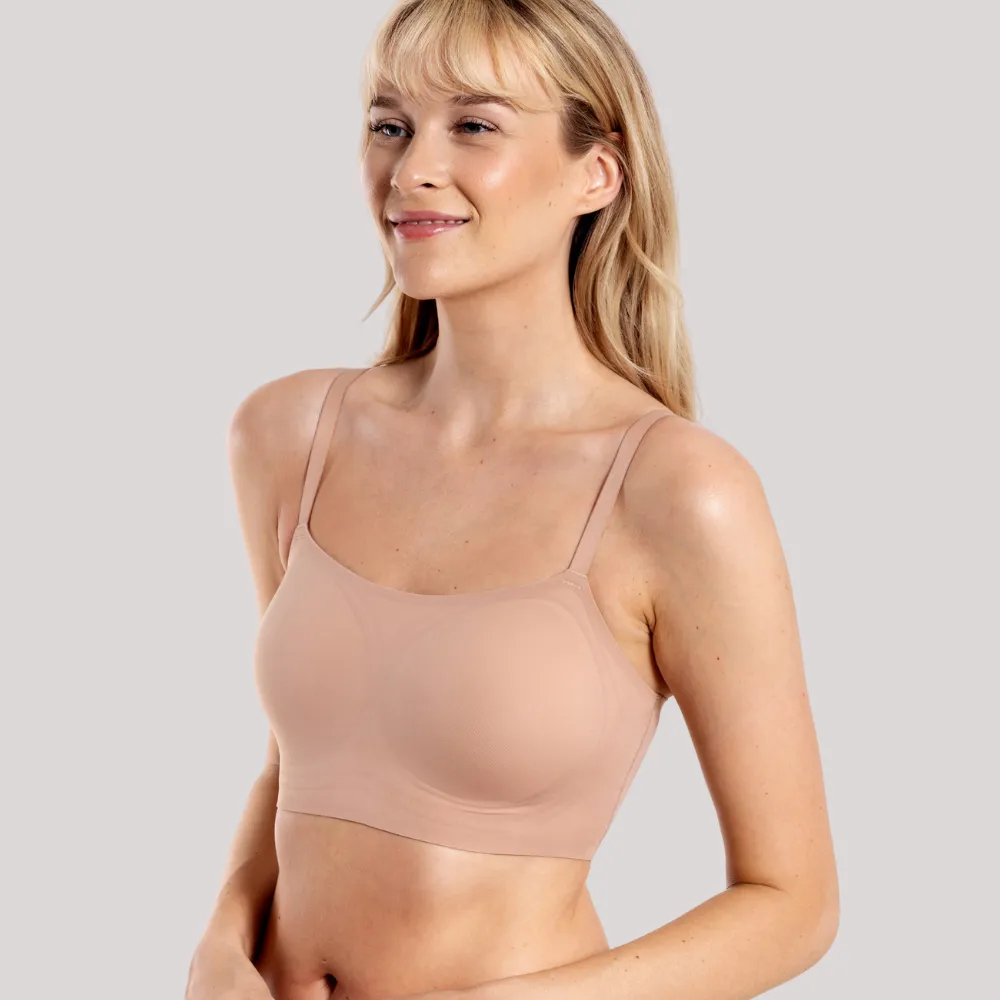 Floatley To The T Shirt Wireless Scoop Neck Lightly Lined Bra