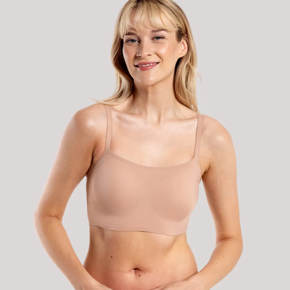 Floatley To The T Shirt Wireless Scoop Neck Lightly Lined Bra