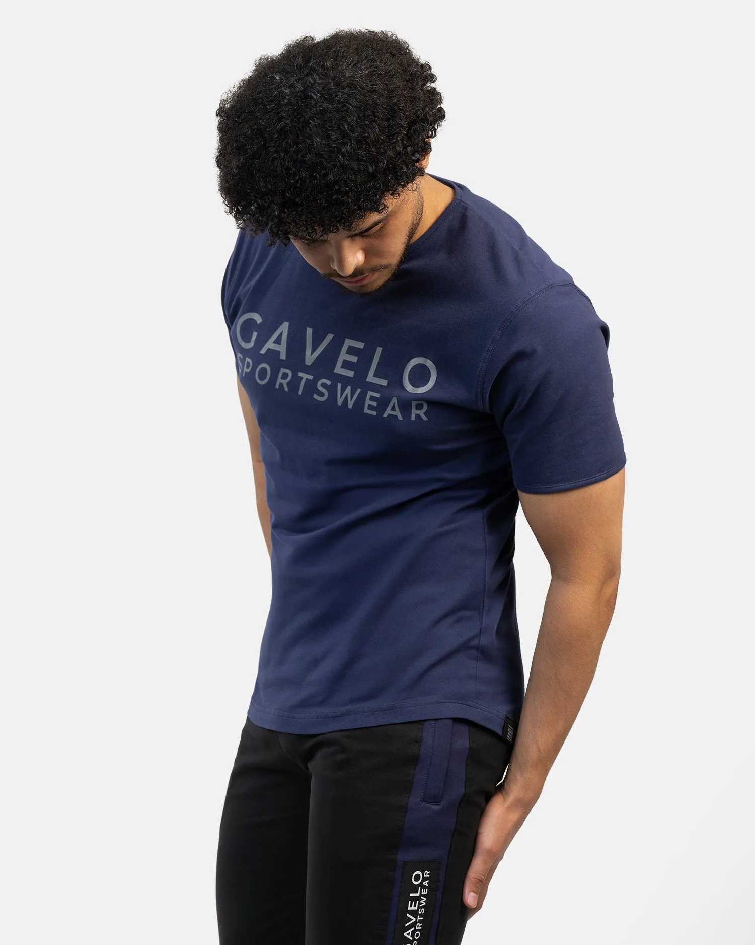 GAVELO Athleisure T-Shirt Urban Blue