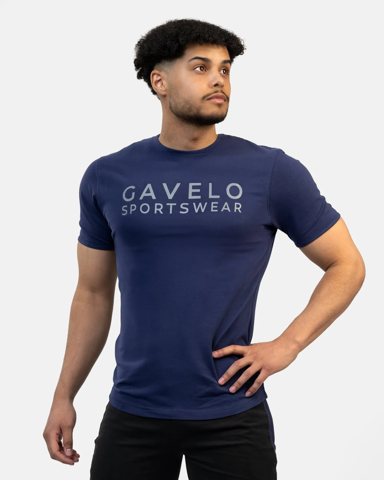 GAVELO Athleisure T-Shirt Urban Blue