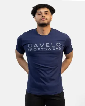 GAVELO Athleisure T-Shirt Urban Blue