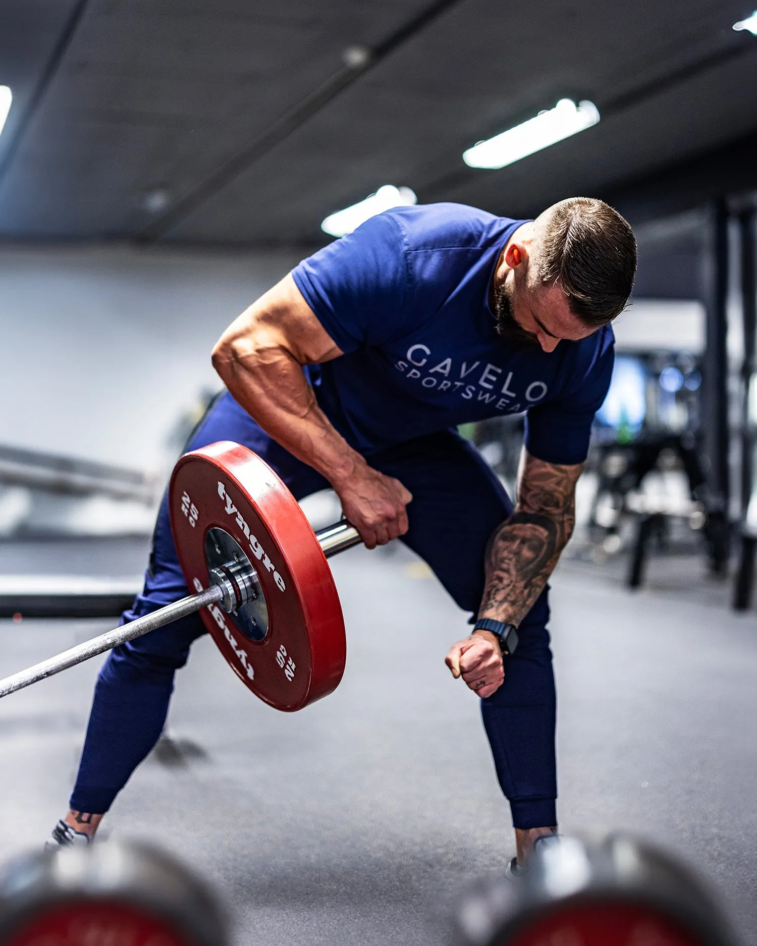 GAVELO Athleisure T-Shirt Urban Blue