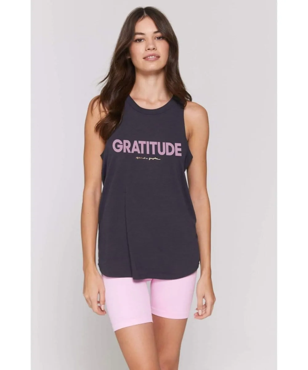 Gratitude Open Back Tank