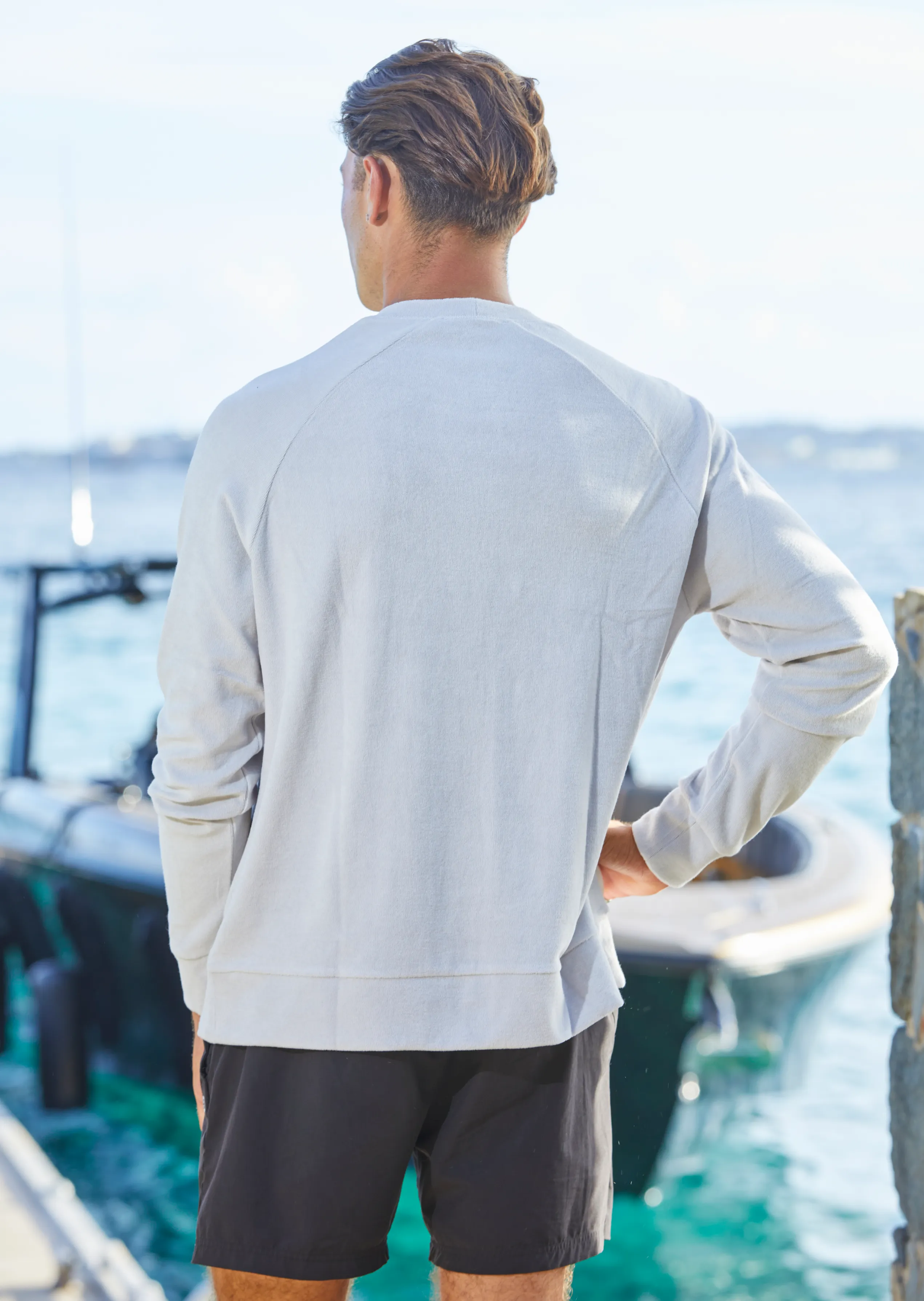 HiHo Terry Fleece Beach Sweater