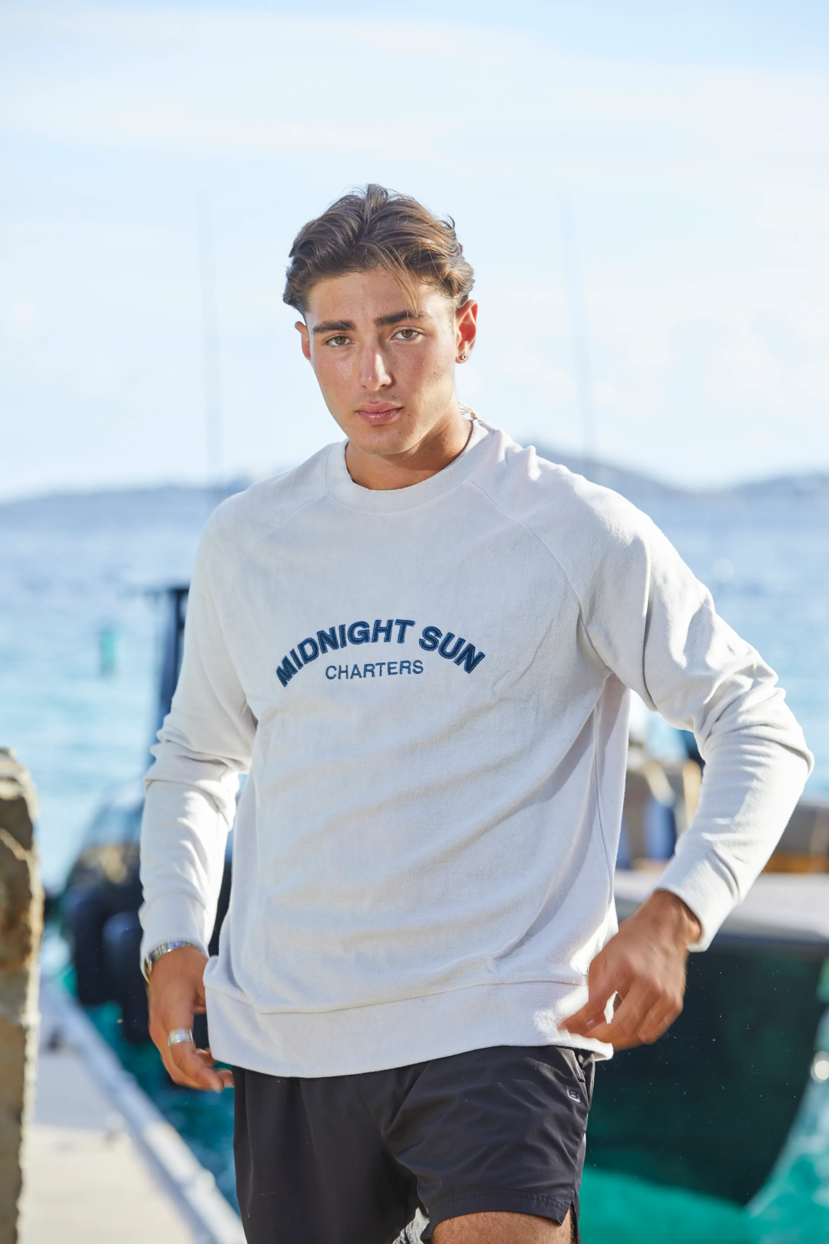 HiHo Terry Fleece Beach Sweater