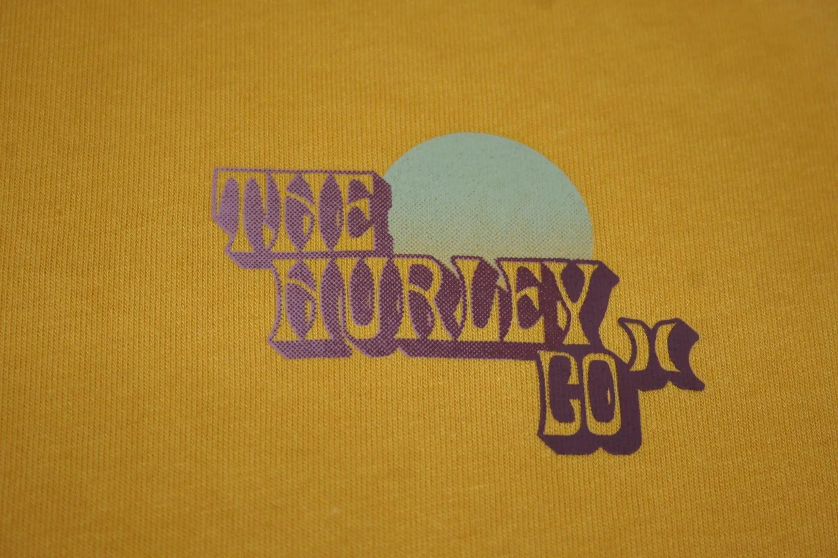 Hurley T-Shirt short sleeve mens - Everyday explore west set Yellow