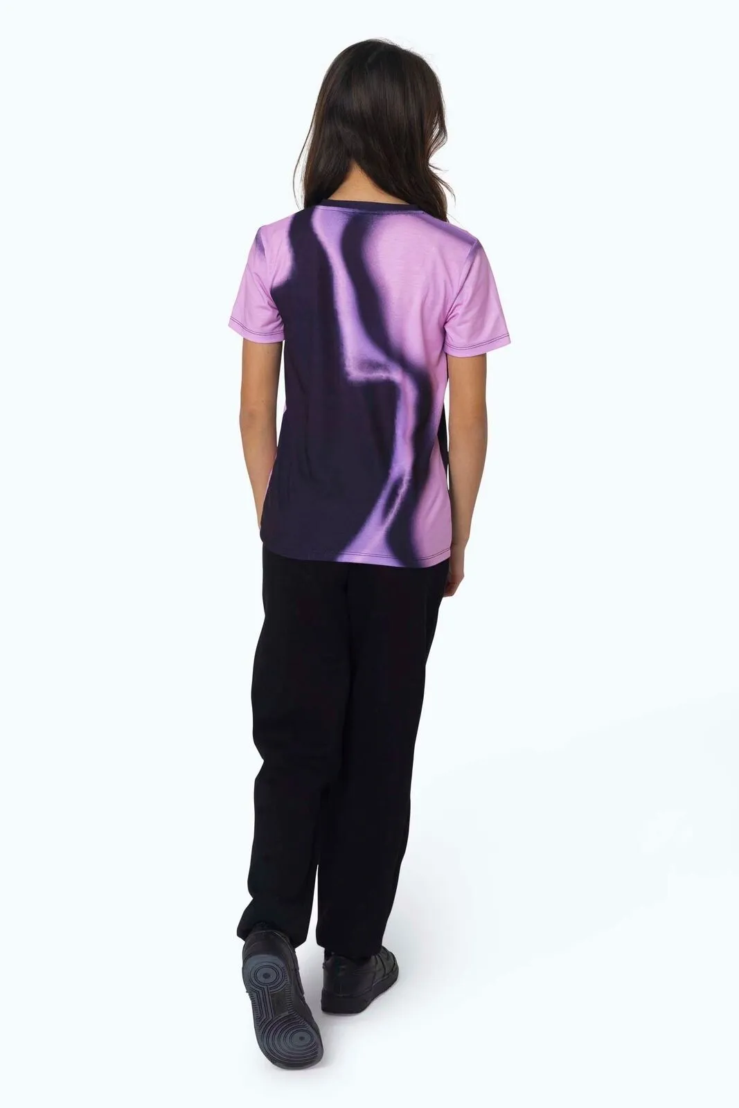 Hype Kids Black Spray Fade T-Shirt