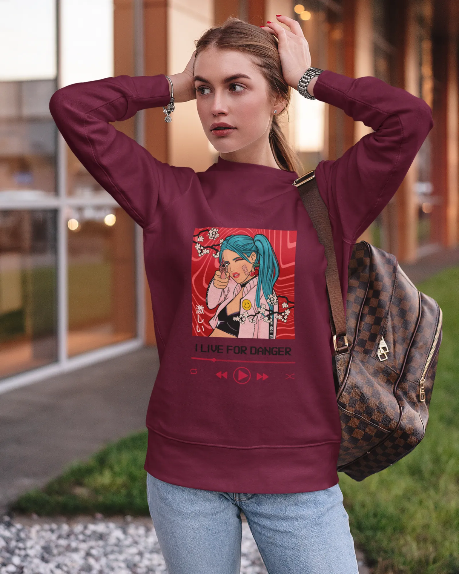 I Live for Danger - Women's Sweatshirts