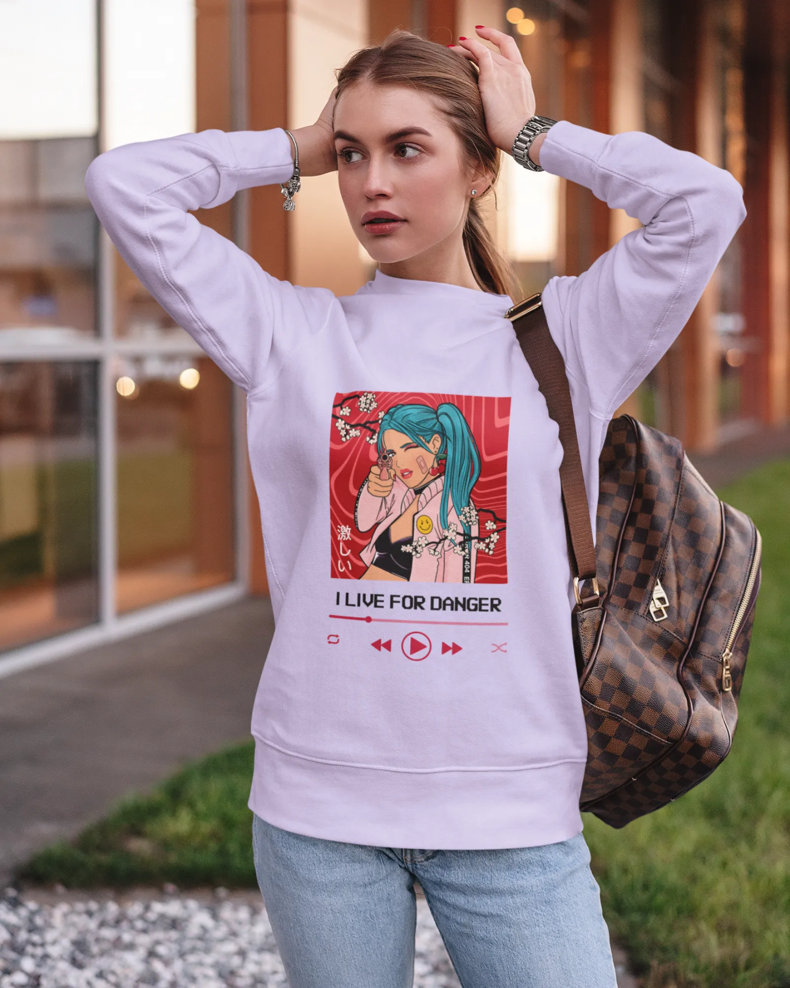 I Live for Danger - Women's Sweatshirts