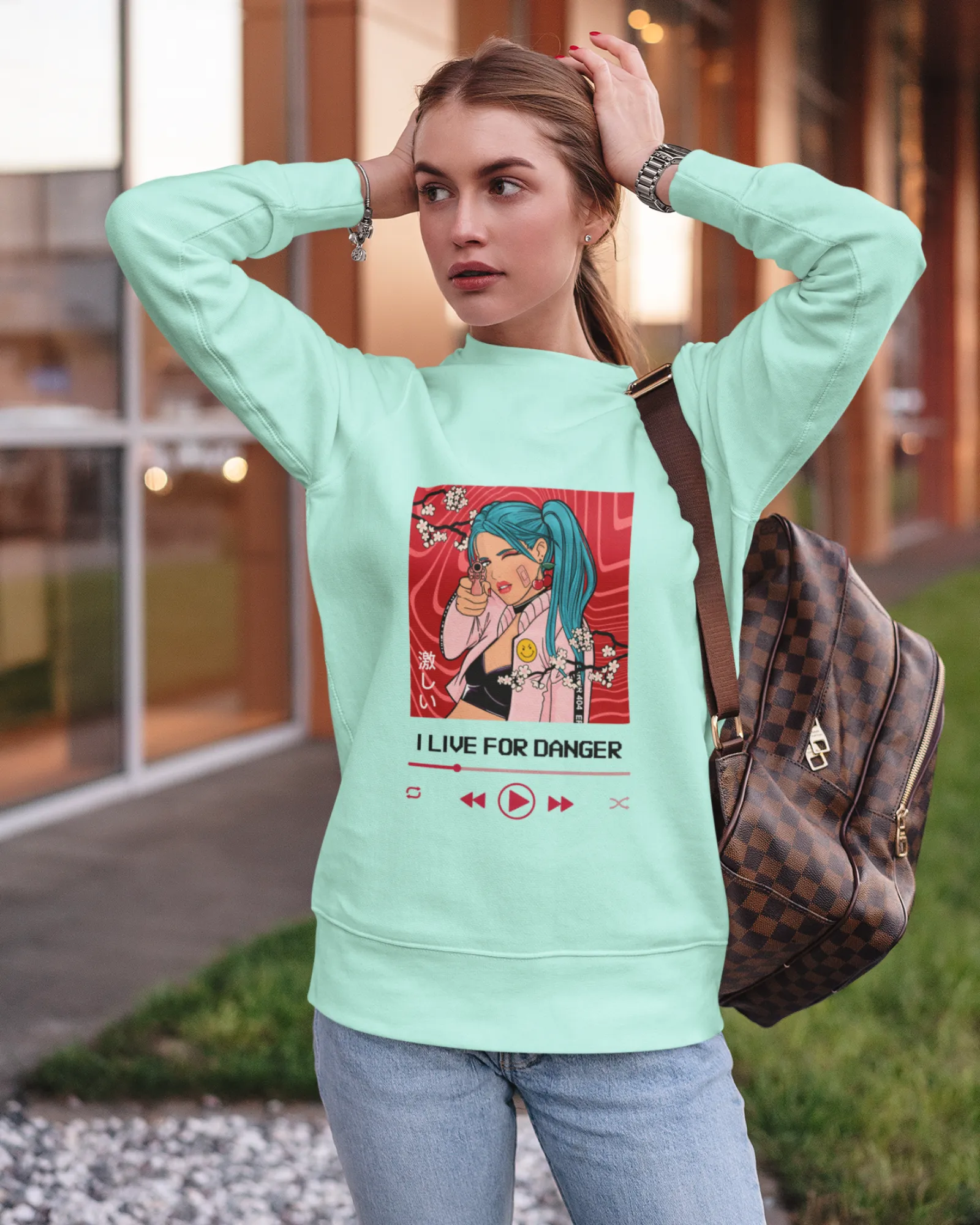 I Live for Danger - Women's Sweatshirts