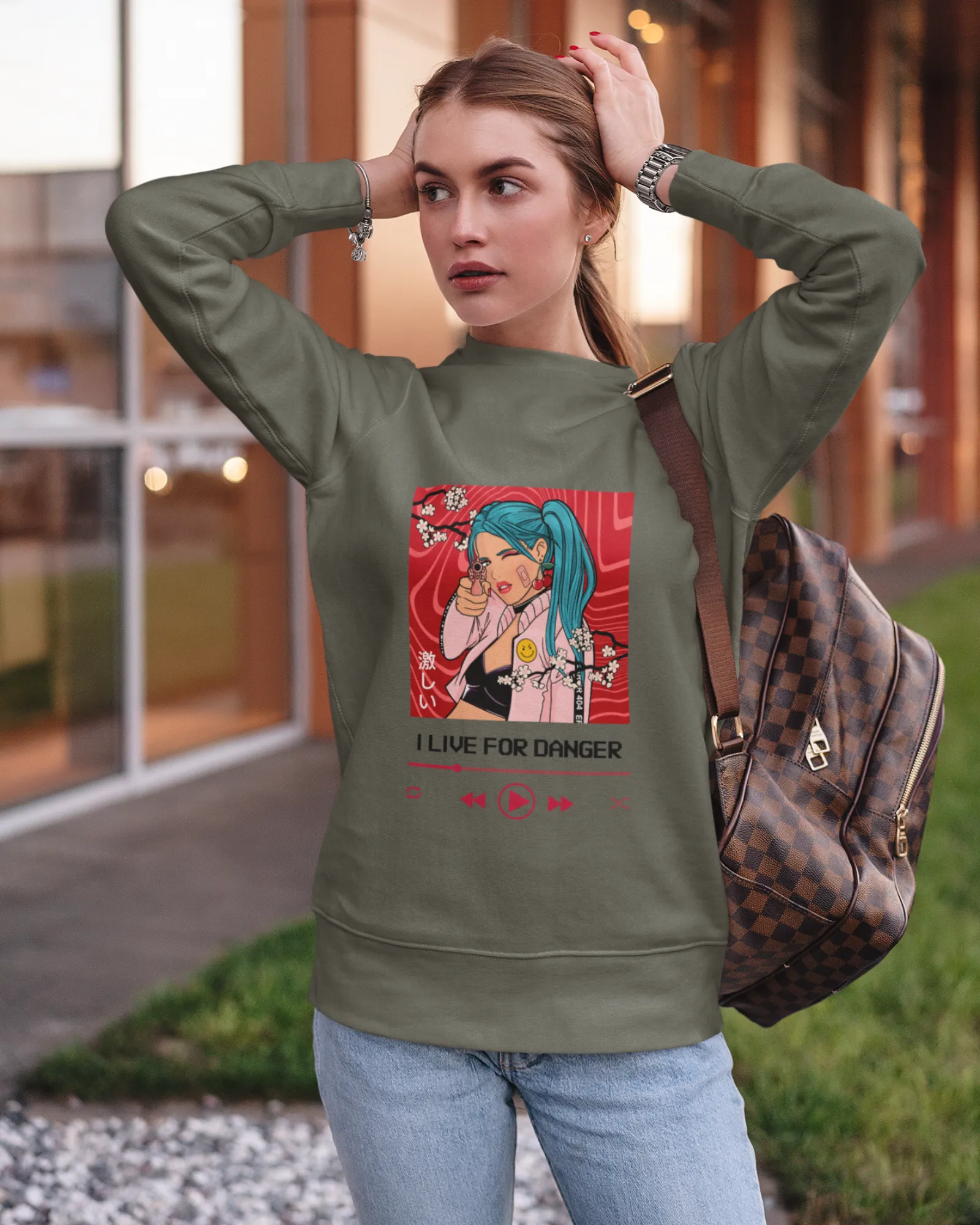 I Live for Danger - Women's Sweatshirts