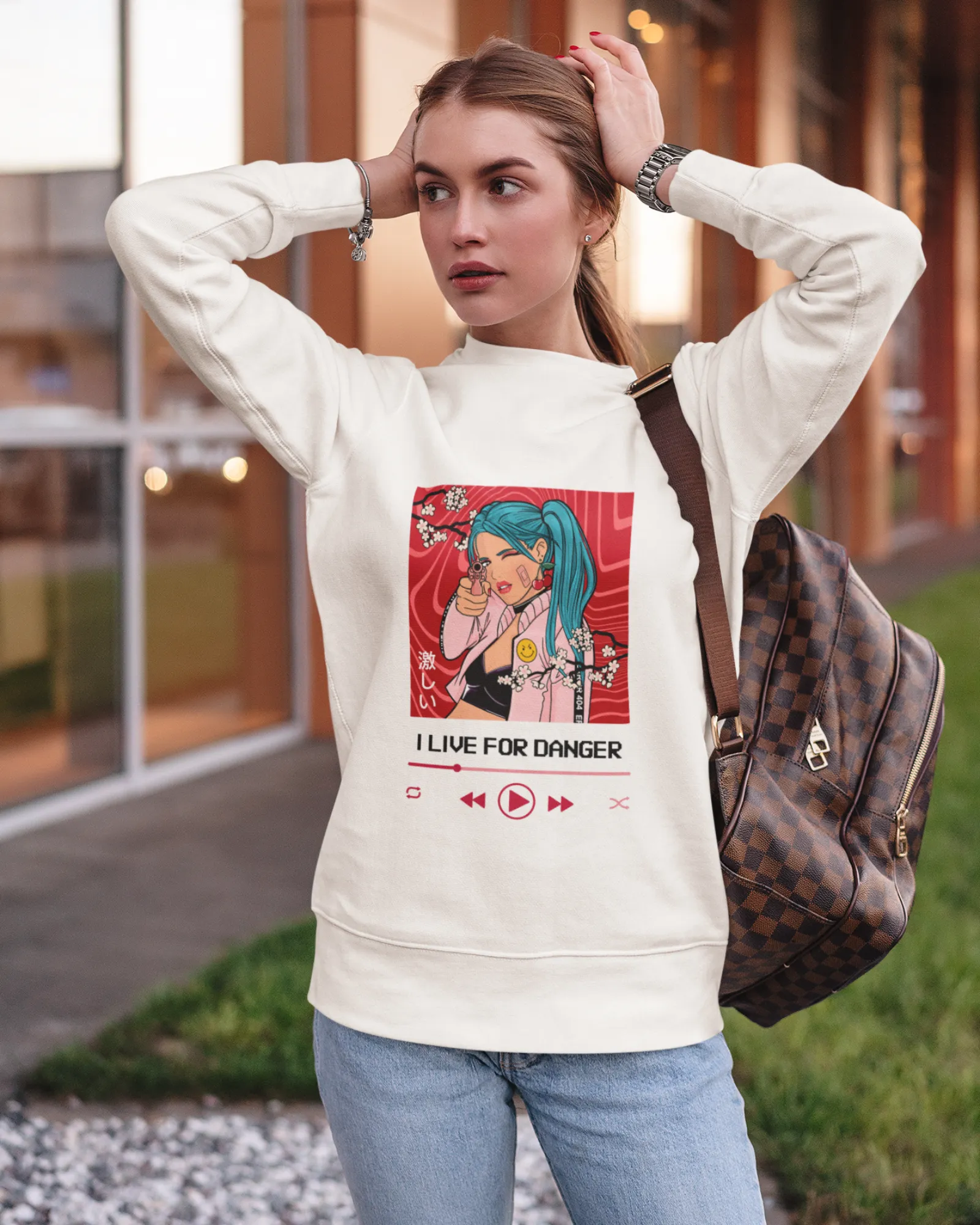 I Live for Danger - Women's Sweatshirts